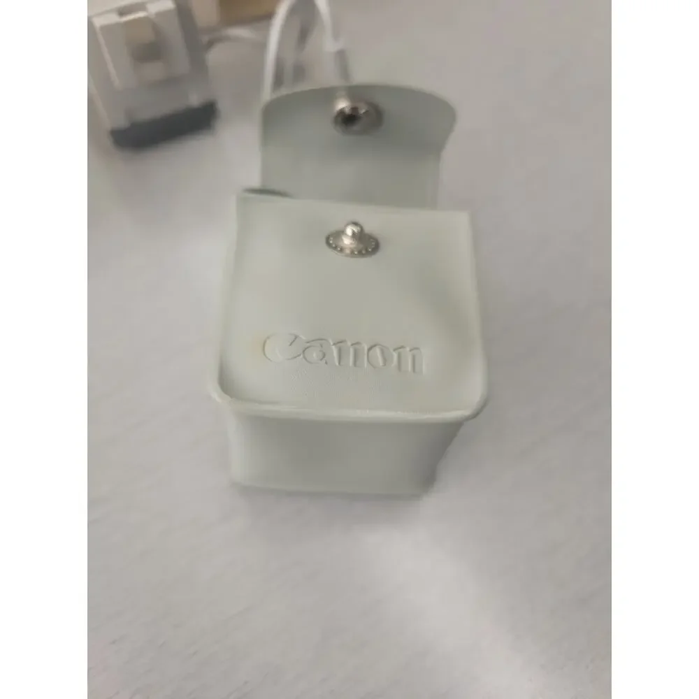 Vintage Canon Cube Flash Shoe Adapter w/ Box Case Manual Canonet QL17 FT QL